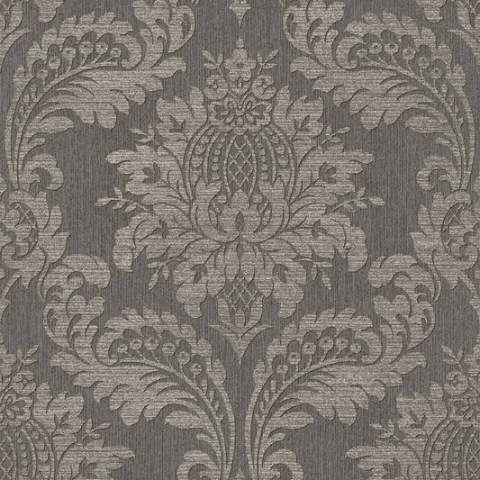 【切売】輸入壁紙 Graham & Brown(グラハム・アンド・ブラウン) / INDULGENCE / ARCHIVE DAMASK TAUPE 119970