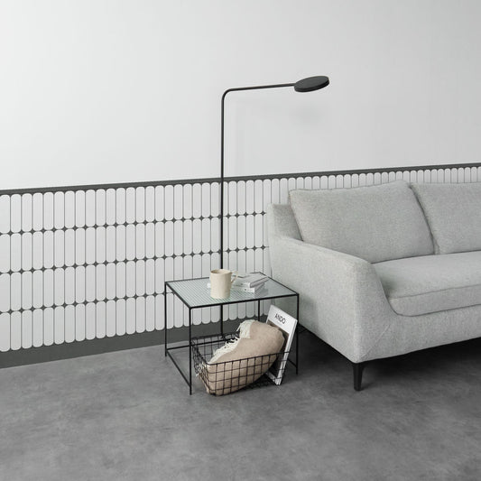 はがせる壁紙 シールタイプ Room No.0 ローワーウォールシート Lower wall sheet Geometric Diamond TRN-LWS13