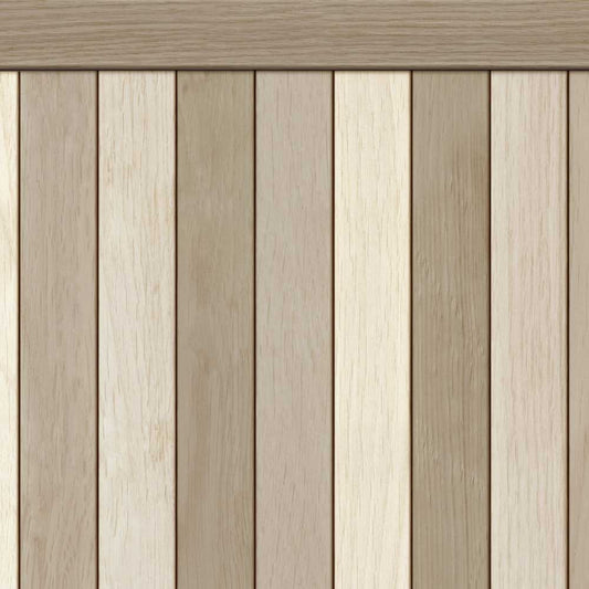 【サンプル】はがせる壁紙 シールタイプ SLOW TiME ローワーウォールシート Lower wall sheet ミックスウッド ブラウン TST-LWS20