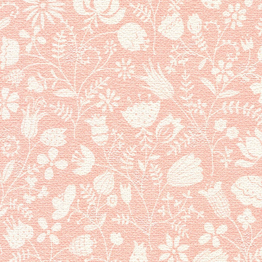 【サンプル】国産壁紙 クロス / シンコール / 花柄 BA-7383