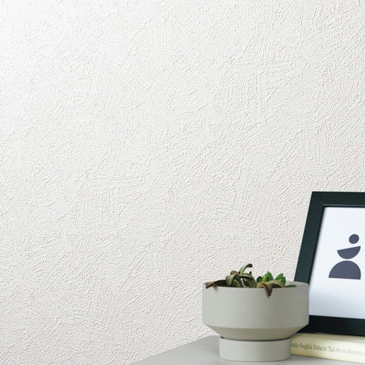 BB-2003 壁紙 のり付き クロス / シンコール / ベスト ホワイトの無地【10m+施工道具セット】