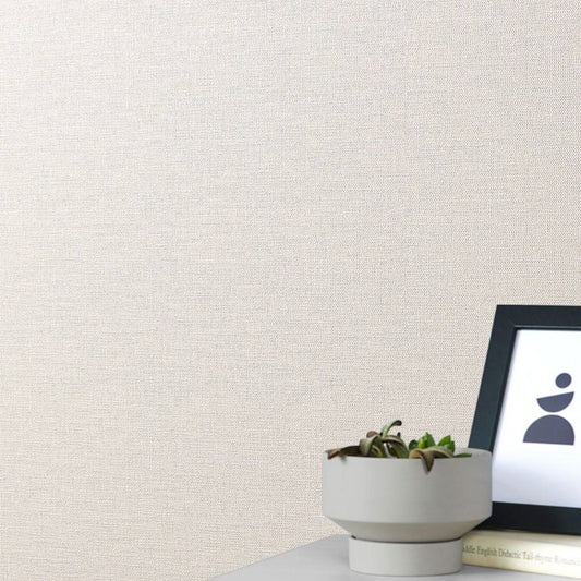 BB-2089 壁紙 のり付き クロス / シンコール / ベスト ベージュの無地【30m+施工道具セット】