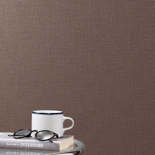 BB-2234 壁紙 のり付き クロス / シンコール / ベスト ブラウンの無地【30mパック】