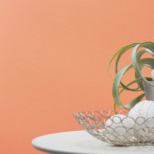 BB-2348 壁紙 のり付き クロス / シンコール / ベスト オレンジの無地【15m+施工道具セット】