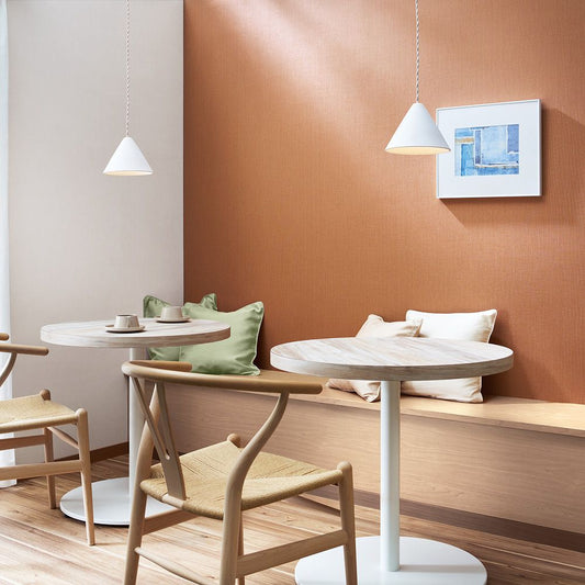 BB-2351 壁紙 のり付き クロス / シンコール / ベスト オレンジの無地【10mパック】