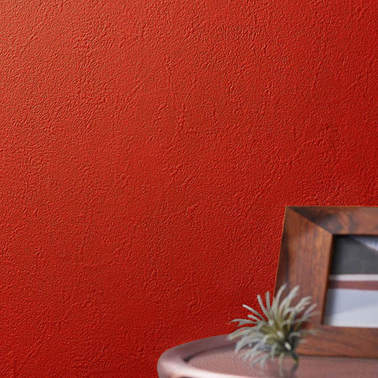 BB-2383 壁紙 のり付き クロス / シンコール / ベスト レッドの無地【15mパック】