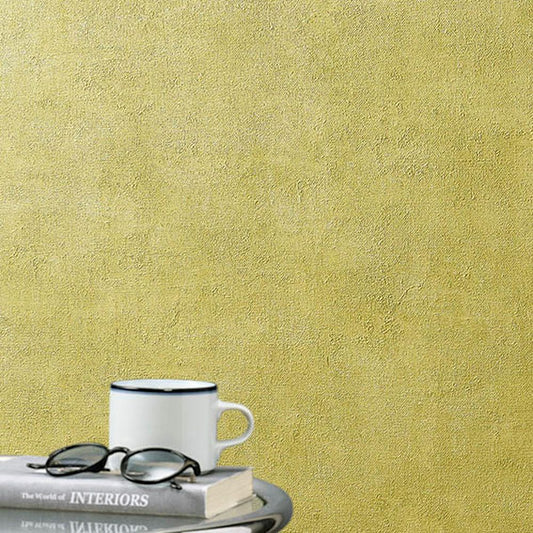 BB-2403 壁紙 のり付き クロス / シンコール / ベスト イエローの無地【10mパック】