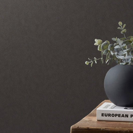 BB-2458 壁紙 のり付き クロス / シンコール / ベスト ブラックの無地【10mパック】