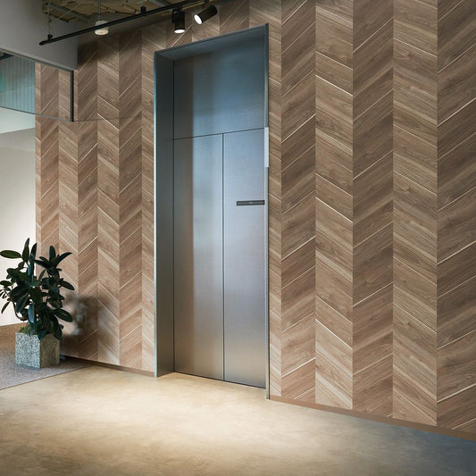 BB-2480 壁紙 のりなし クロス / シンコール / ベスト ダーク木目【1m単位切り売り】