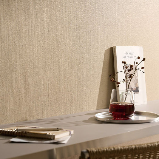 BB-2559 壁紙 のり付き クロス / シンコール / ベスト ベージュの無地【15mパック】