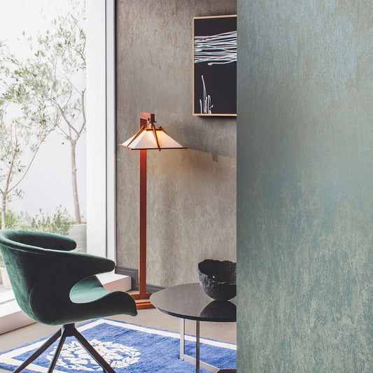 BB-2565 壁紙 のり付き クロス / シンコール / ベスト グリーンの無地【30m+施工道具セット】