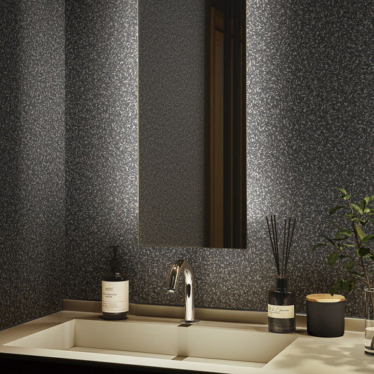 BB-2581 壁紙 のり付き クロス / シンコール / ベスト ブルーの無地【15mパック】