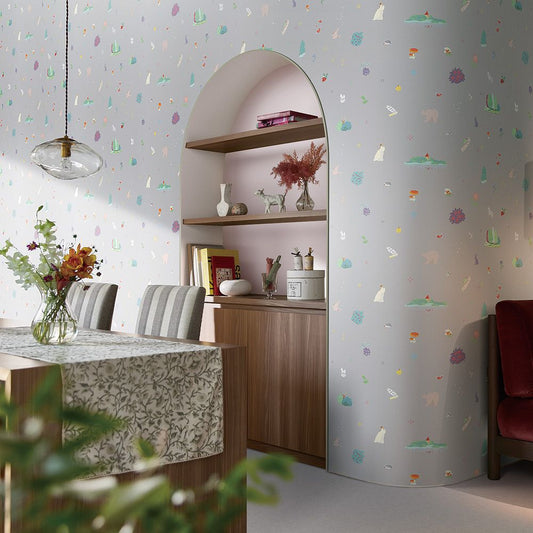 BB-2664 壁紙 のりなし クロス / シンコール / ベスト 子ども部屋におすすめ【50m巻】