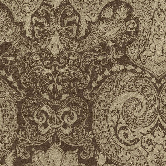 BB-2739 壁紙 のりなし クロス / シンコール / ベスト ブラウンの無地【サンプル】