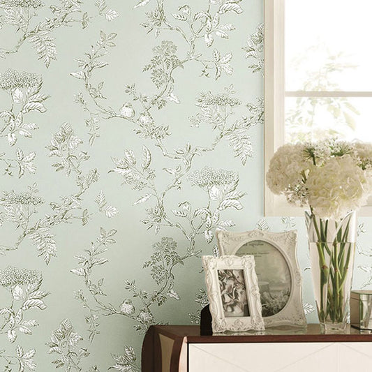 BL-2908 BA-7603 壁紙 のりなし クロス / シンコール / ベスト 花柄【1m単位切り売り】