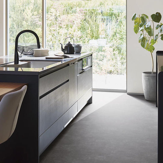 約91cm幅 ペット向け クッションフロア 【91cm×10m巻 2本セット】 シンコール / コンクリート柄 CES-1310