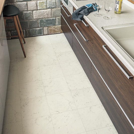 約91cm幅 ペット向け クッションフロア 【91cm×10m巻 2本セット】 シンコール / 大理石柄 CES-1312