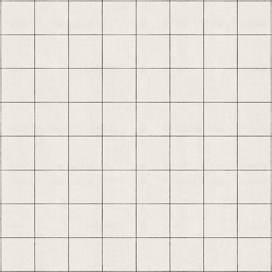 【サンプル】 貼ってはがせる クッションフロア Room No.0 ミニマルタイル CRN-MM01 スクエアホワイト