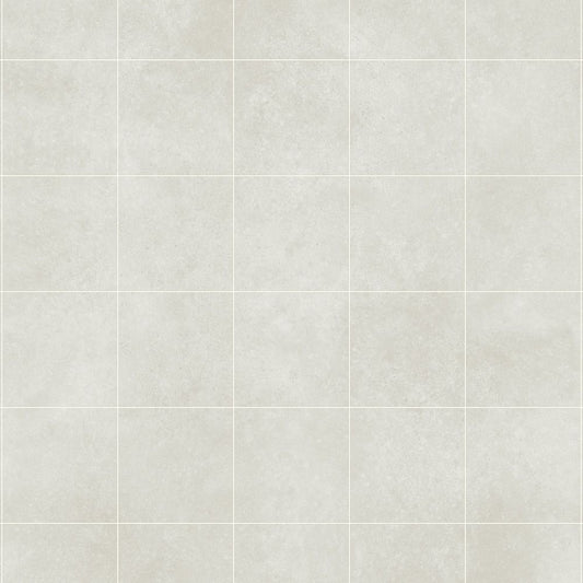 【サンプル】 貼ってはがせる クッションフロア SLOW TiME ナチュラルコンクリート フロアタイル (88cm×176cmサイズ) CST-NCT02 グレー