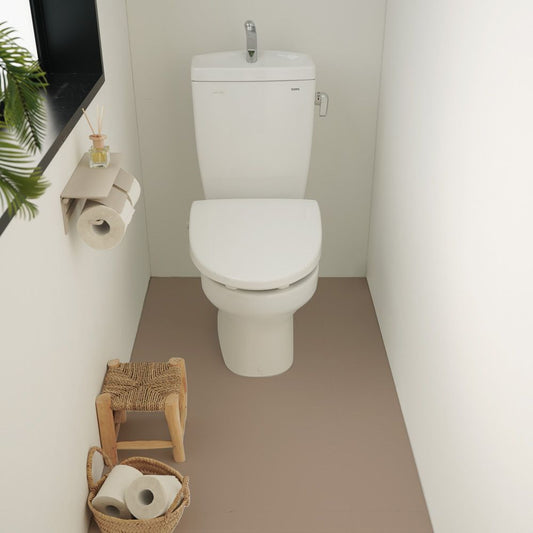 貼ってはがせる クッションフロア シールタイプ SLOW TiME ニュアンスカラー (88cm×176cmサイズ) CST-TNC03 グレージュ