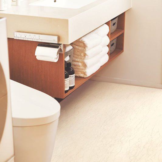 約91cm幅 土足OK ハードタイプ クッションフロア【91cm×10m巻 2本セット】 東リ / 大理石柄 CF-3748