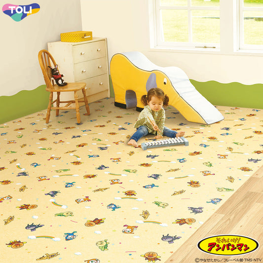 住宅用 クッションフロア【182cm×1m以上10cm単位で切売り】 東リ / アンパンマン CF-AP1