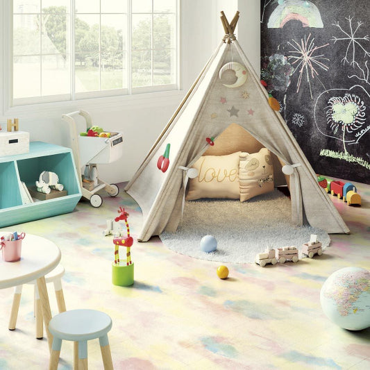 約91cm幅 土足OK ハードタイプ クッションフロア【91cm×10m巻 2本セット】 サンゲツ / パターン柄 CM-12241