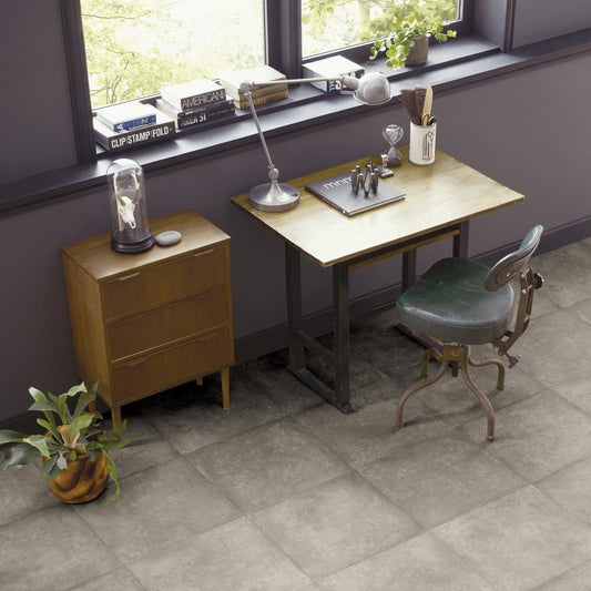 約91cm幅 土足OK ハードタイプ クッションフロア【91cm×10m巻 2本セット】 サンゲツ / コンクリート柄 CM-12245