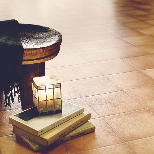 約91cm幅 土足OK ハードタイプ クッションフロア【91cm×10m巻 2本セット】 サンゲツ / タイル柄 CM-12262