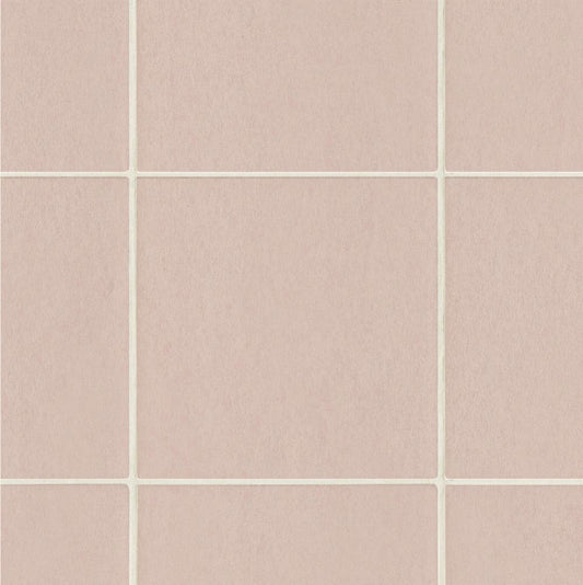 【サンプル】貼ってはがせる クッションフロア シールタイプ Mon Sucrier ミレディタイル キャレタイル CMS-CT01 ダスティピンク