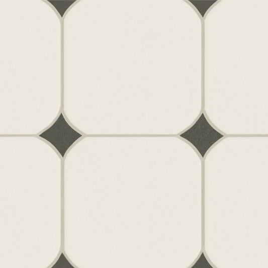 【サンプル】貼ってはがせる クッションフロア シールタイプ Mon Sucrier ミレディタイル ランジェタイル CMS-RG01 ピルエット