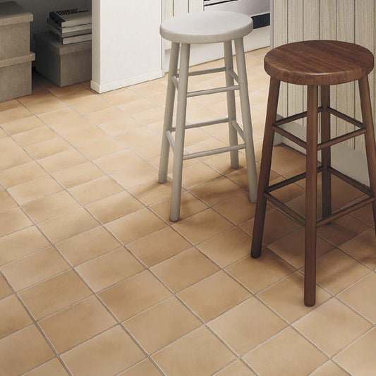 約91cm幅 住宅用 クッションフロア【91cm×10m巻 2本セット】 シンコール / タイル柄 E-1071