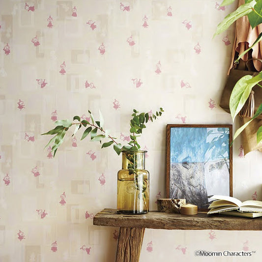 生のり付き 壁紙 クロス / MOOMIN ムーミン セレクション FE-76696