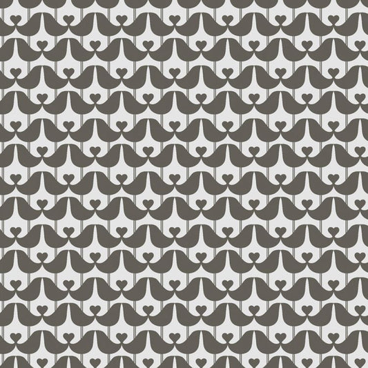 輸入壁紙 ISAK アイザック / Lovebird Charcoal W1LVBーCHA