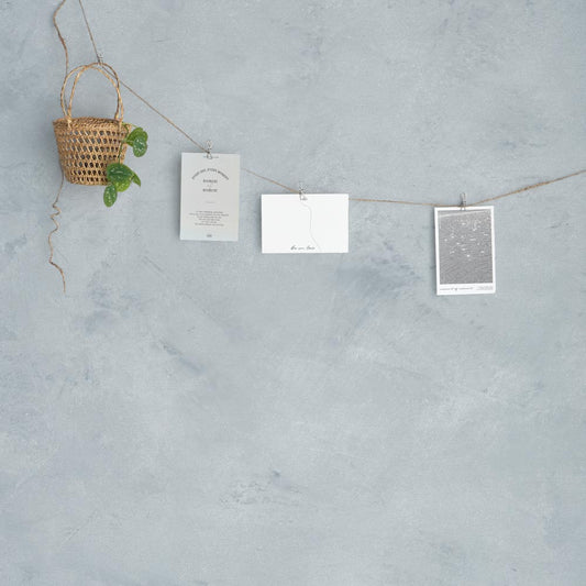 はがせる壁紙 シールタイプ SLOW TiME Lime Wash (49cm×2.5mサイズ) TST-LW11 Blue