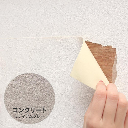 補修用 のり付き壁紙 A4サイズ / コンクリート調 SP-2564