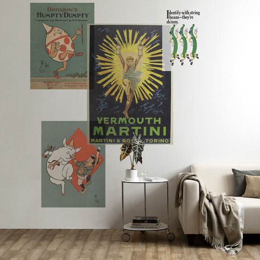 セット買いで超お得! Hattan Art Poster ハッタン アートポスター アソートパック 小躍りしたくなるセット