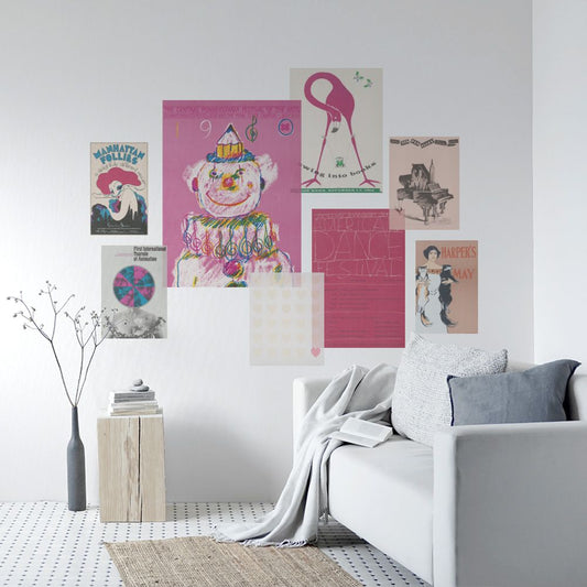 セット買いで超お得! Hattan Art Poster ハッタン アートポスター アソートパック ももいろアートセット