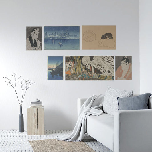 セット買いで超お得! Hattan Art Poster ハッタン アートポスター アソートパック 日本を味わうセット