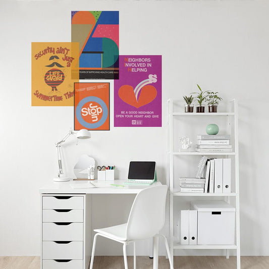 セット買いで超お得! Hattan Art Poster ハッタン アートポスター アソートパック ときめくPOPセット