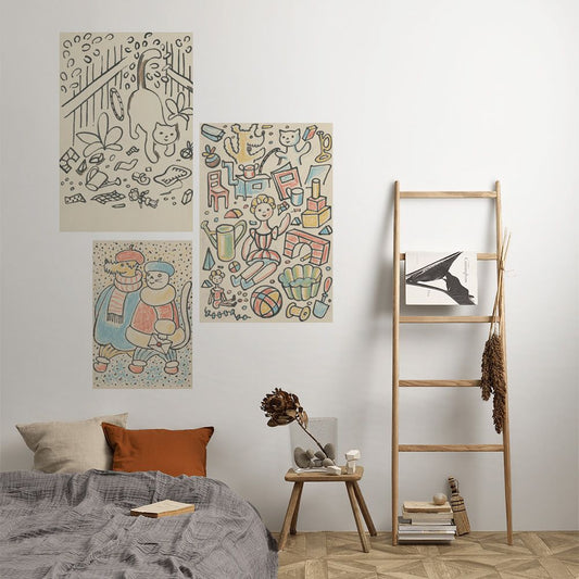 セット買いで超お得! Hattan Art Poster ハッタン アートポスター アソートパック ヨゼフ・チャペックセット