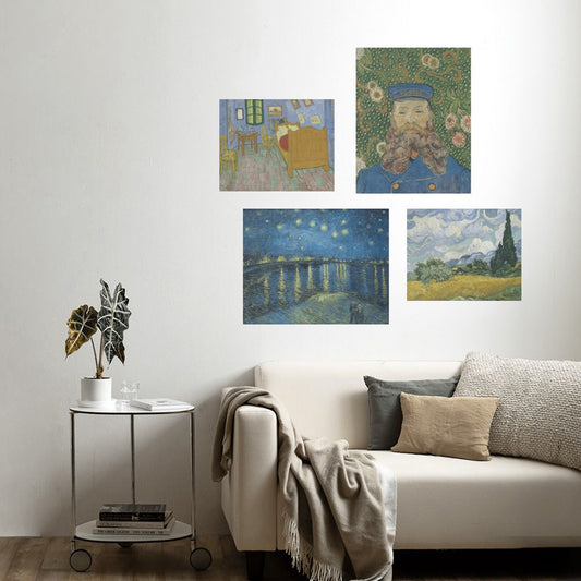 セット買いで超お得! Hattan Art Poster ハッタン アートポスター アソートパック ゴッホと旅するセット