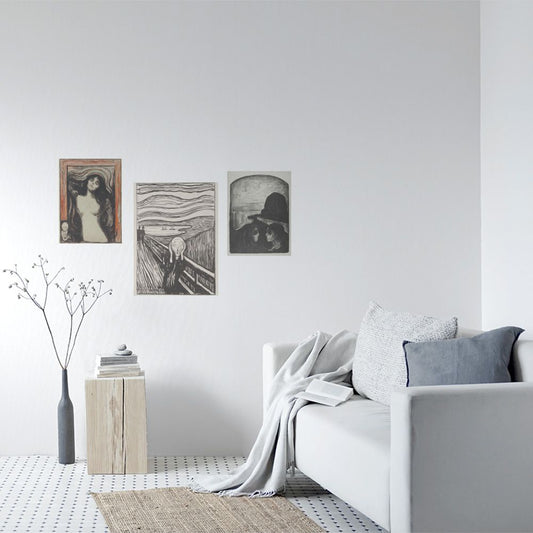 セット買いで超お得! Hattan Art Poster ハッタン アートポスター アソートパック エドヴァルド・ムンクセット