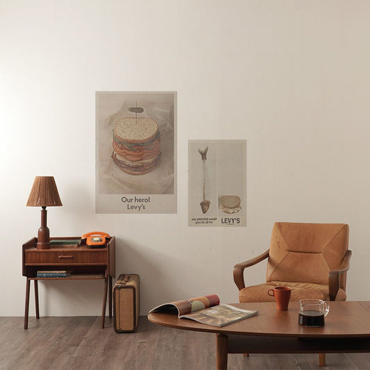 セット買いで超お得! Hattan Art Poster ハッタン アートポスター アソートパック hungryセット