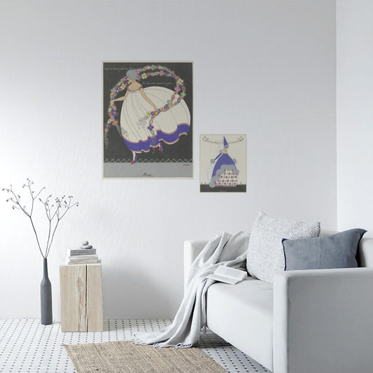 セット買いで超お得! Hattan Art Poster ハッタン アートポスター アソートパック フレンチガーリーセット