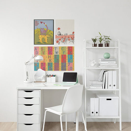 セット買いで超お得! Hattan Art Poster ハッタン アートポスター アソートパック わくわくキッズセット