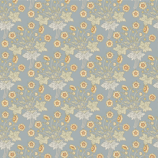 【サンプル】貼ってはがせるリメイクシート「Hatte me! (ハッテミー)」 復刻図案集 MVBD-02 / バターカップ ブルーグレー