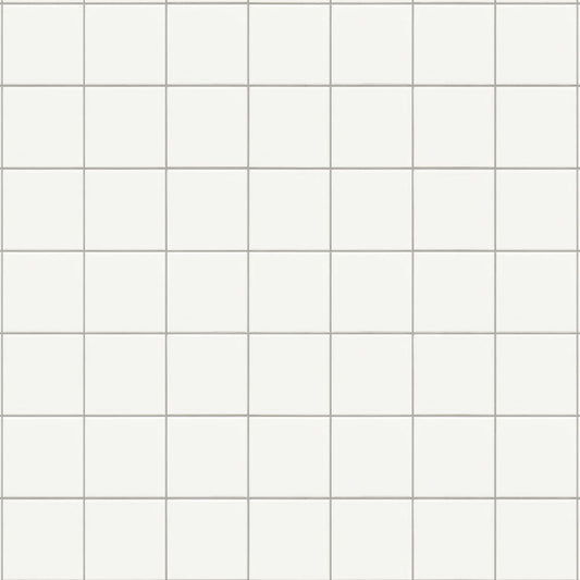 【サンプル】貼ってはがせるリメイクシート「Hatte me! (ハッテミー)」 すっきりタイル/くすみカラー NSQT-02 / グレー目地