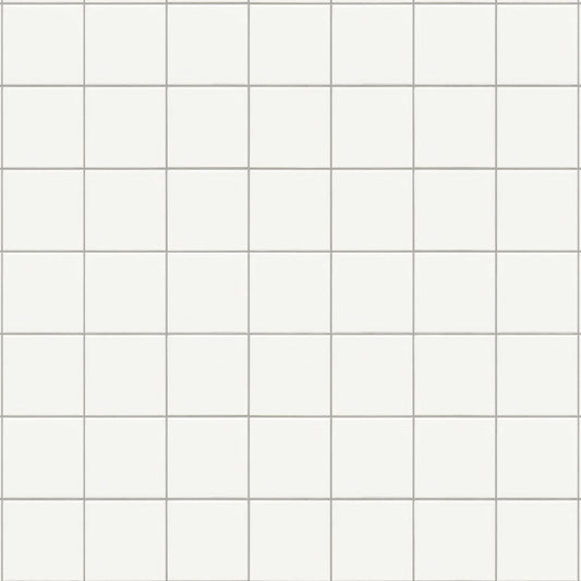 【サンプル】貼ってはがせるリメイクシート「Hatte me! (ハッテミー)」 すっきりタイル/くすみカラー NSQT-02 / グレー目地