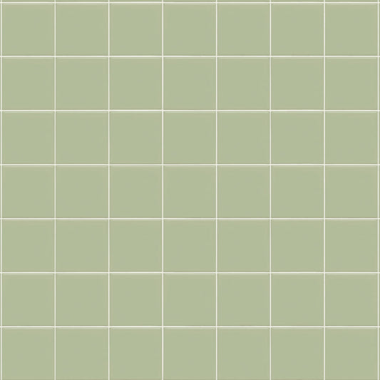 【サンプル】貼ってはがせるリメイクシート「Hatte me! (ハッテミー)」 すっきりタイル/くすみカラー NSQT-07 / ダスティリーフ